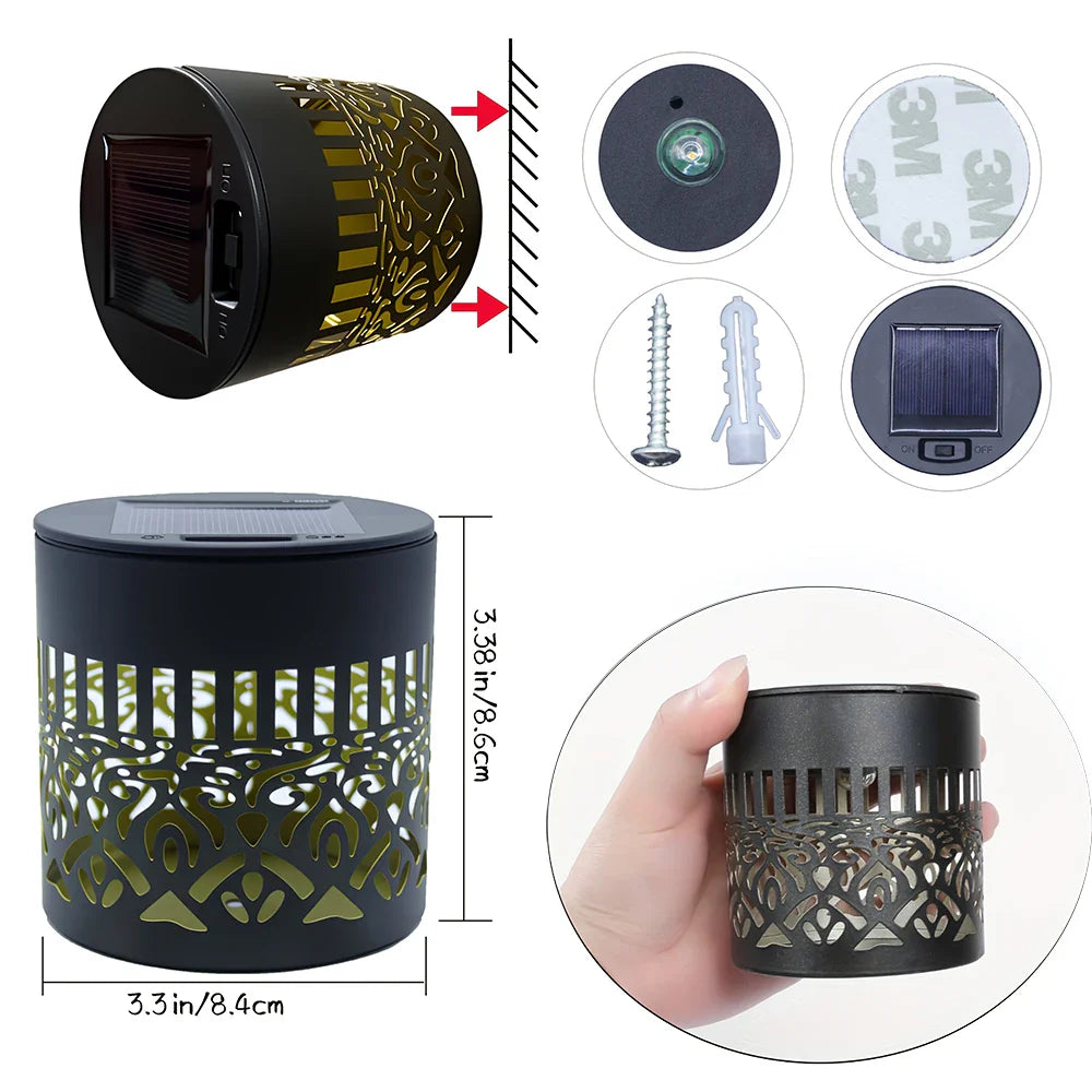Solar Glow Wall Light