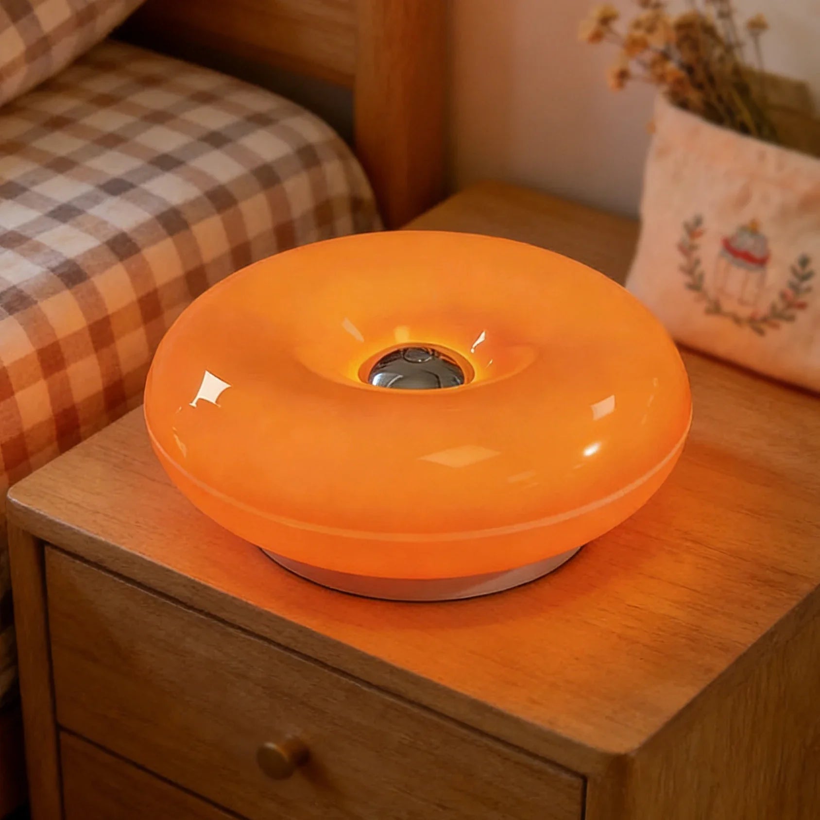 Glowing Donut Table Light