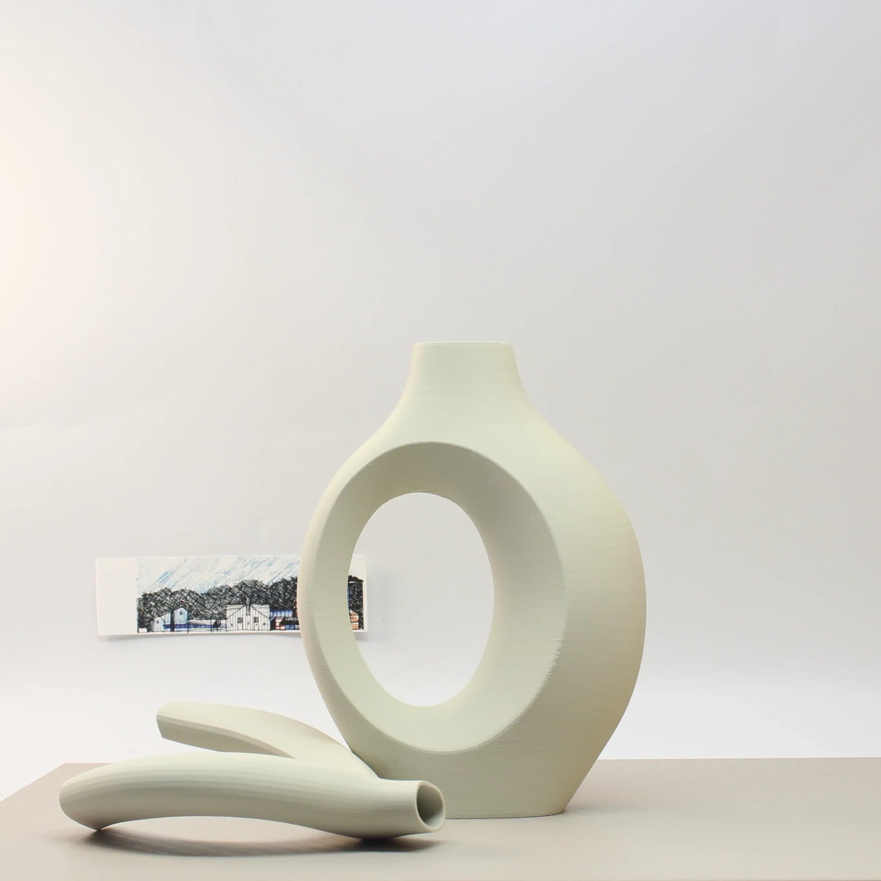 Charming Hugging Vase Set