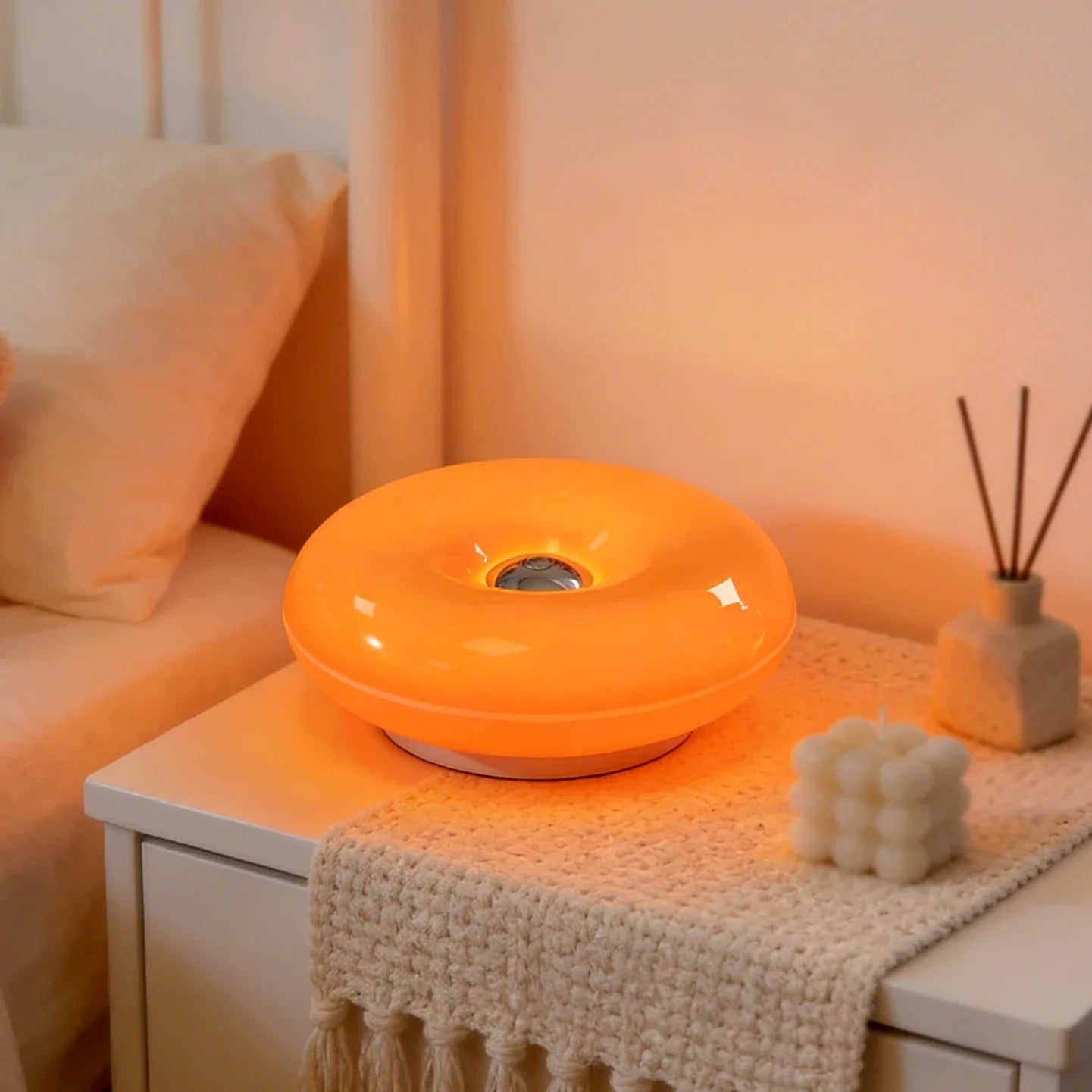 Glowing Donut Table Light
