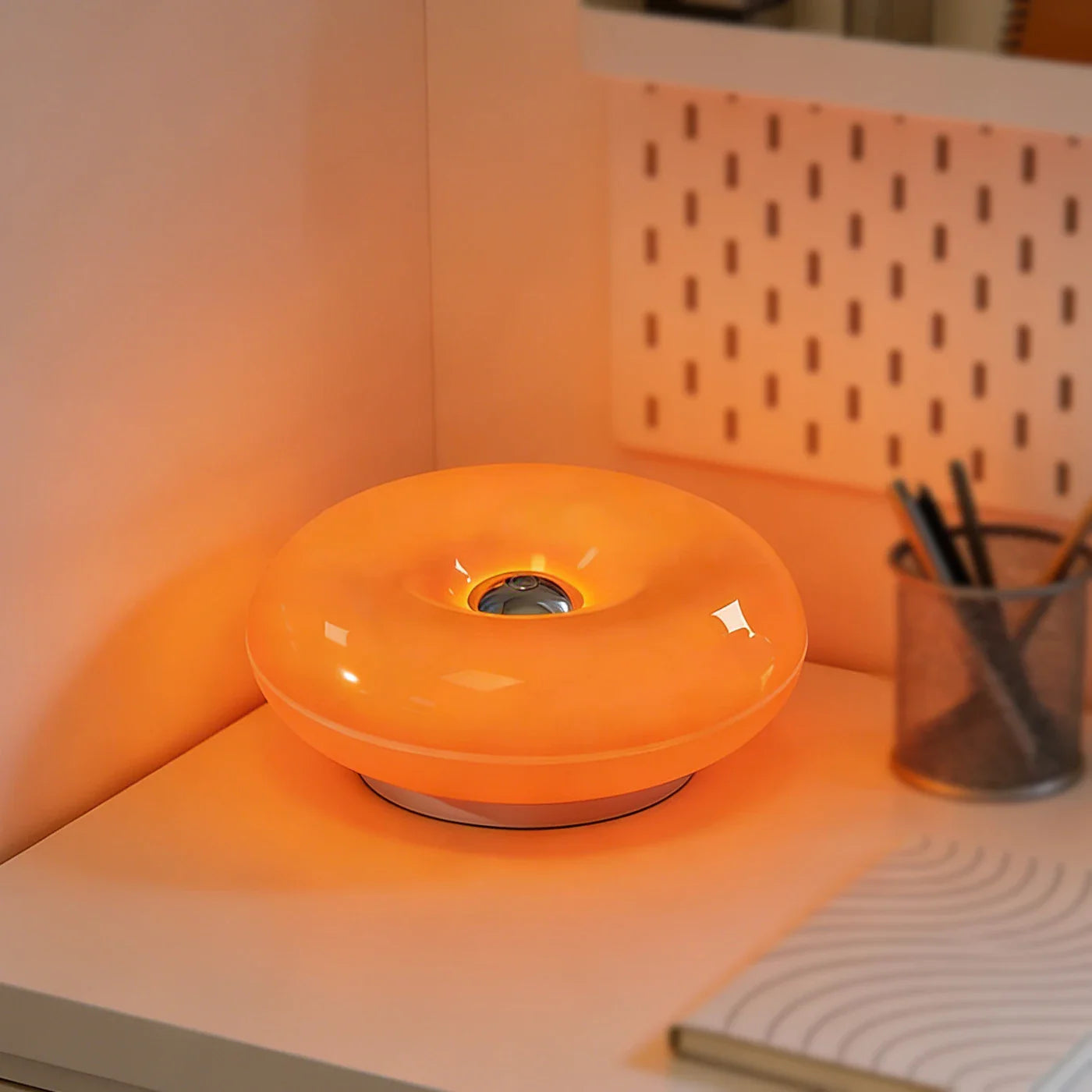 Glowing Donut Table Light